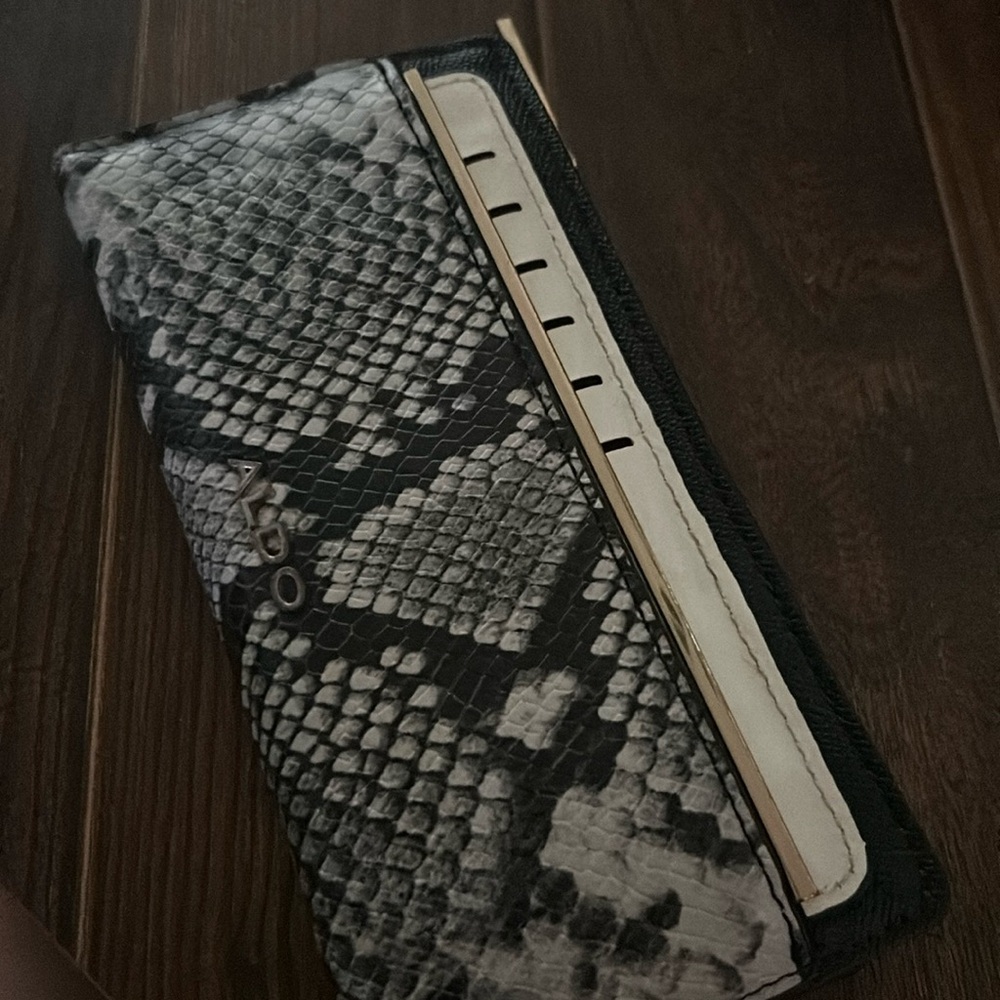 Aldo snake print wallet